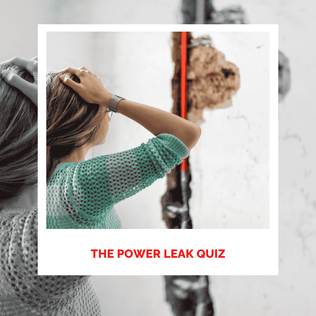 Woman distressed by water leak, checking wall for damage, home repair concept.