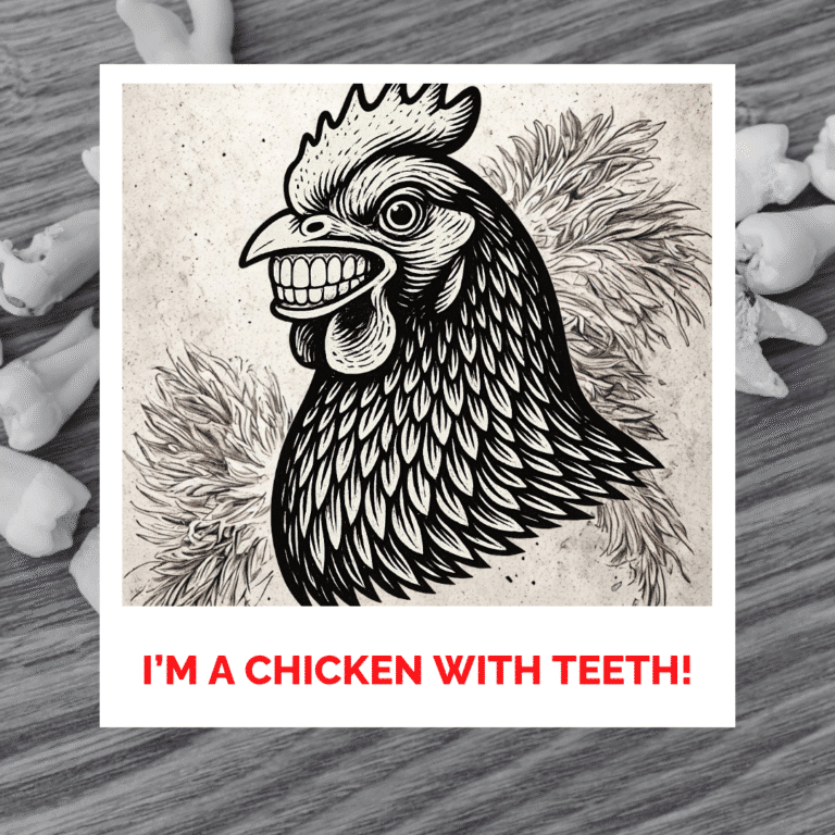 Chicken With Teeth! Image