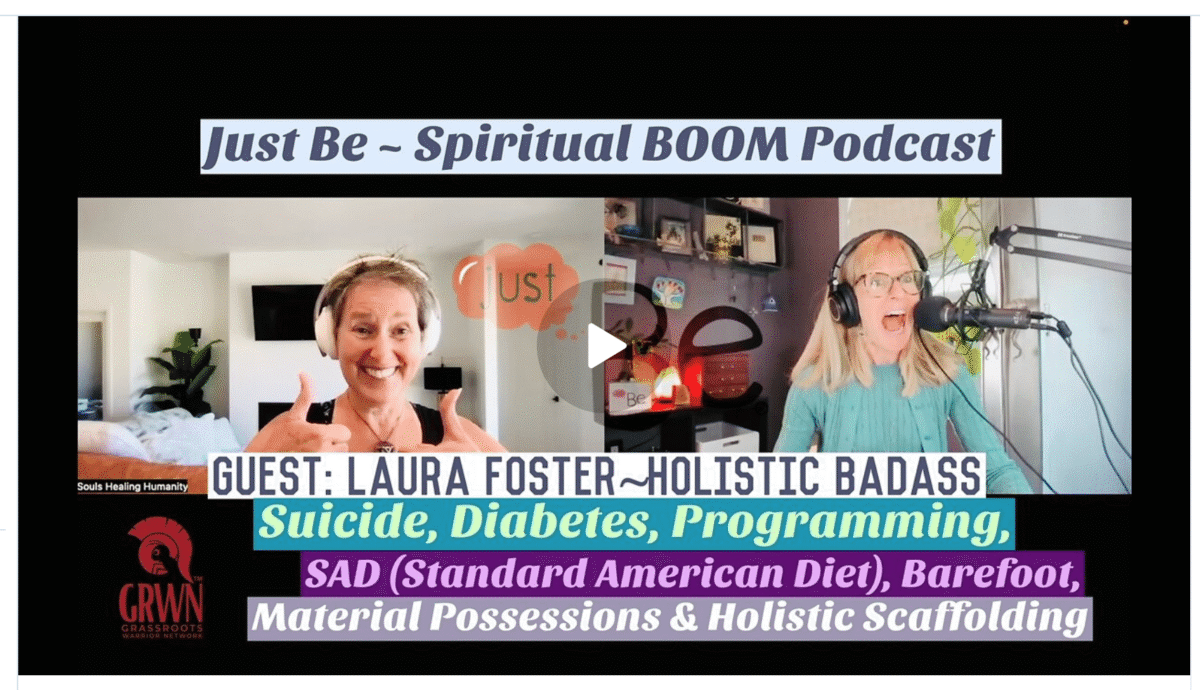 Laura Foster discusses holistic healing, mental health, and wellness on the Spiritual BOOM Podcast.
