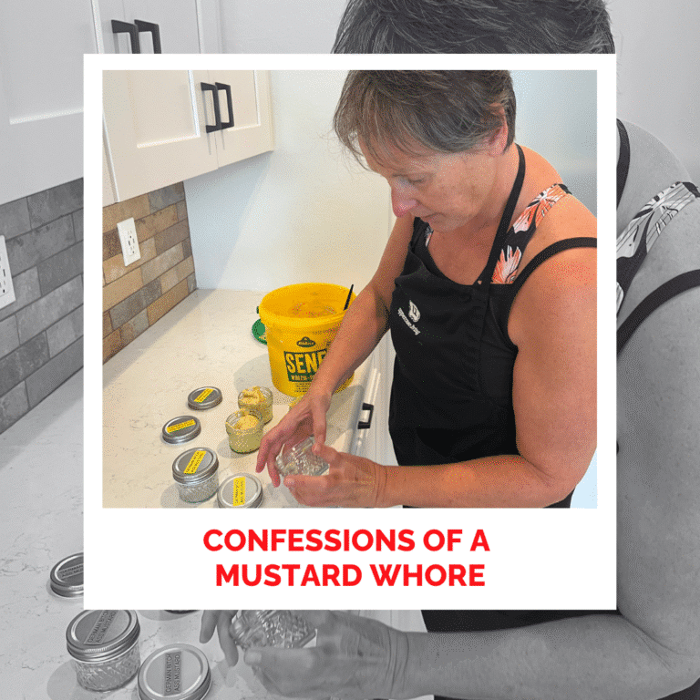 Confessions of a Mustard Whore
