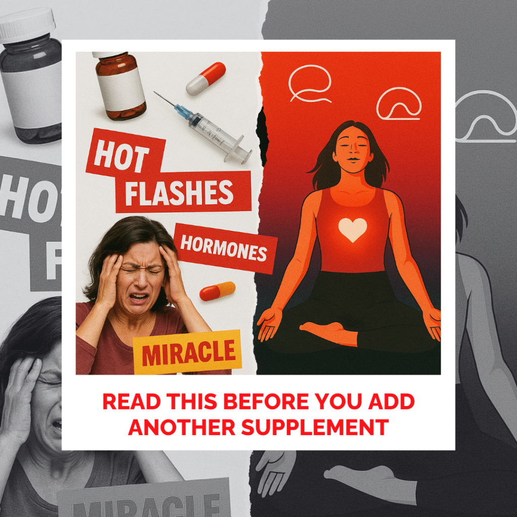 Perimenopause Panic vs. Personal Power Image