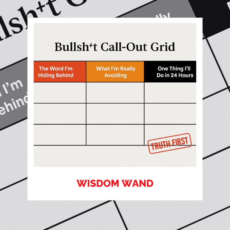 The Bullsh*t Call-Out Grid